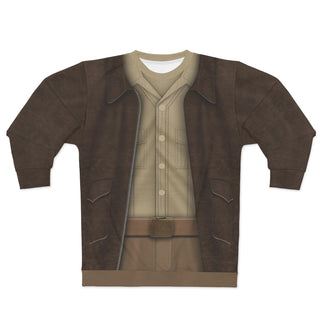 Indiana Jones Long Sleeve Shirt, Dr. Henry Walton Jones Sweatshirt