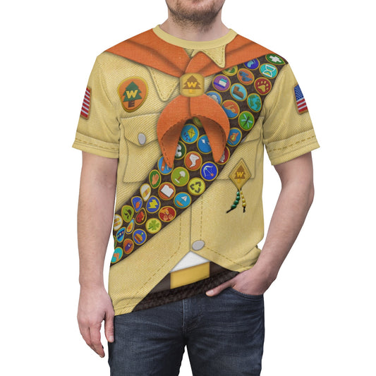 Russell Shirt, Disney Up Costume