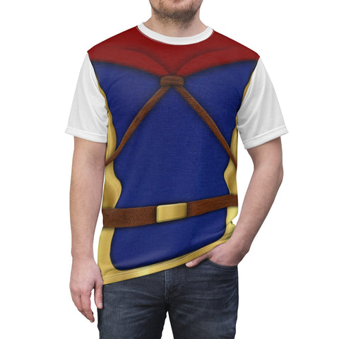 Prince Florian Shirt, Snow White Costume