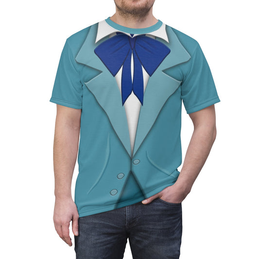 Ezra Hitchhiking Ghosts Shirt, Haunted Mansion Costume