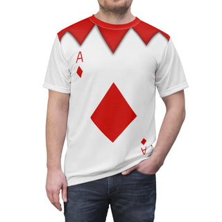 Red Ace Diamond Shirt, Alice in Wonderland Costume