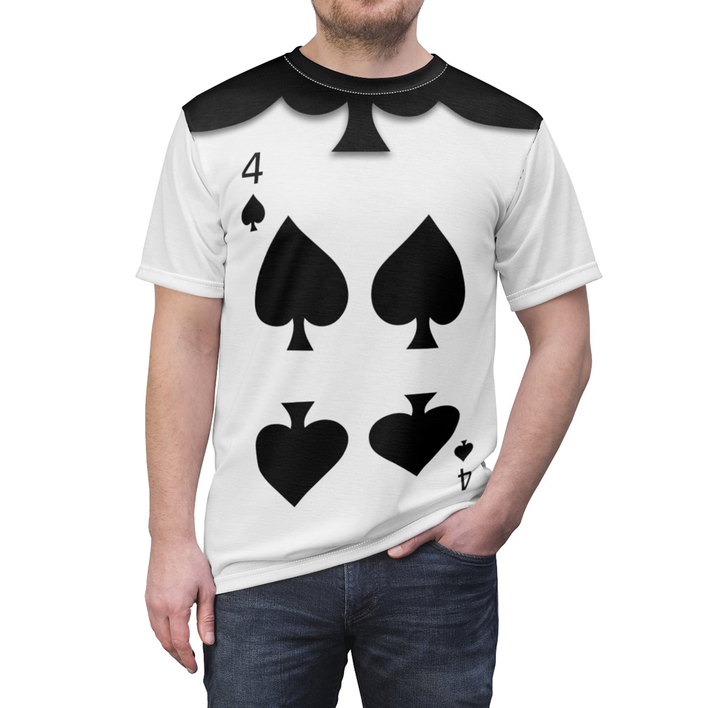 Black Spade Shirt, Alice in Wonderland Costume