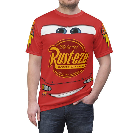 Lightning McQueen Shirt, Pixar Cars Costume