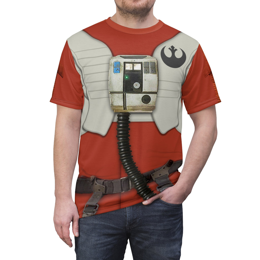 Poe Dameron Shirt, Star Wars Costume