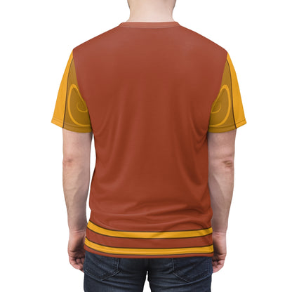 Cogsworth Shirt, Beauty and the Beast Costume