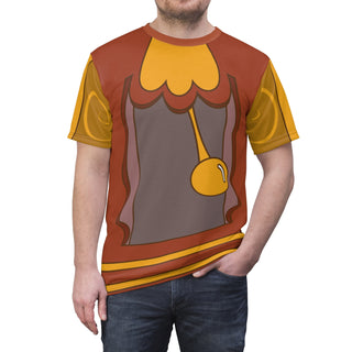 Cogsworth Shirt, Beauty and the Beast Costume