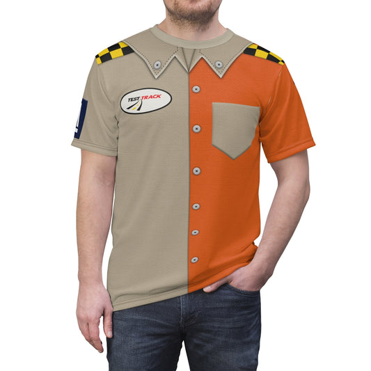 Test Track Shirt, Disney Cast Member Costume
