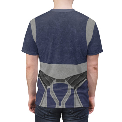 Ahsoka Tano Blue Shirt, The Clone Wars Costume