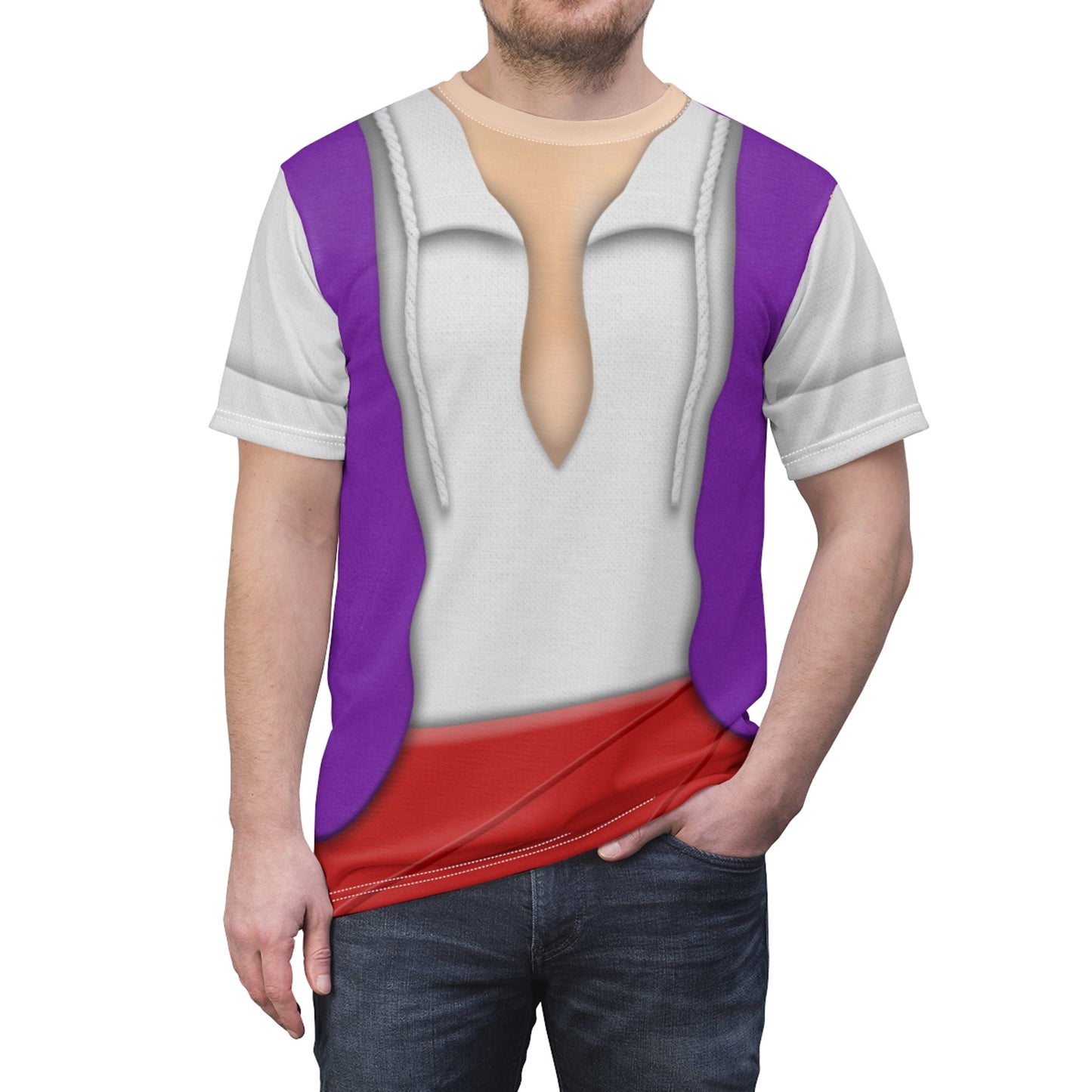 Prince Ali Shirt, Aladdin Costume