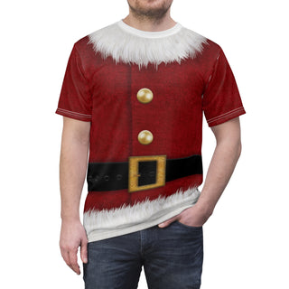 Santa Claus Shirt, Christmas Costume