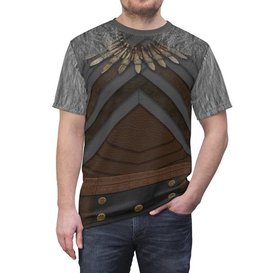 M'Baku Shirt, Black Panther Costume