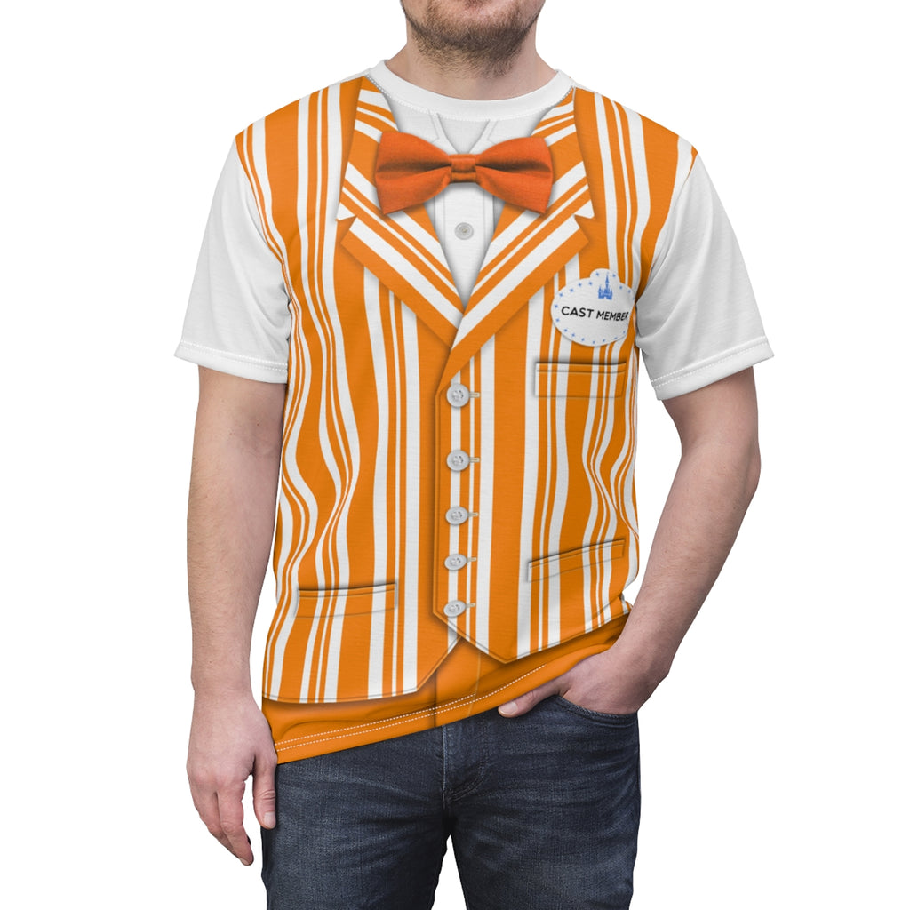 Orange Dapper Dan Shirt, The Dapper Dans Costume