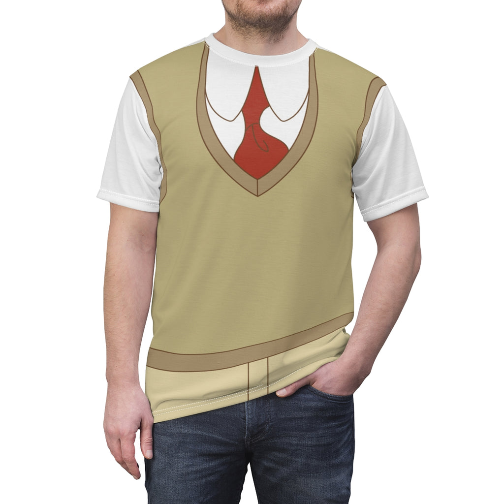Prince Naveen Beige Shirt, The Princess and the Frog Costume