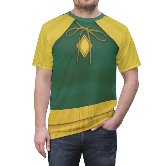 Green and Yellow Vision Halloween Shirt, WandaVision Costume