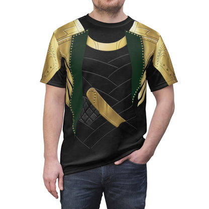 Loki Leather Battle Suit Shirt, Loki TV Series Costume