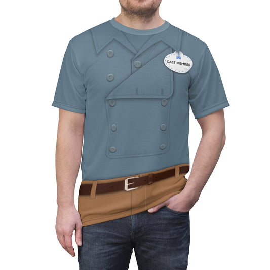 Big Thunder Mountain Cast Member Shirt, Magic Kingdom Costume