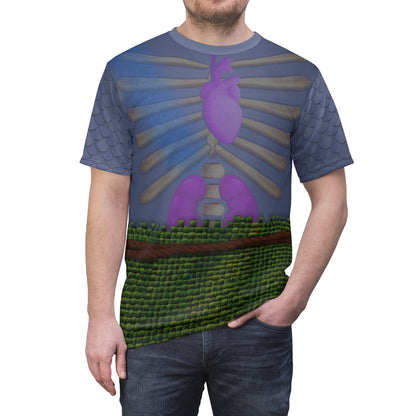 Uncle Ugo Sea Monster Shirt, Luca Pixar Costume