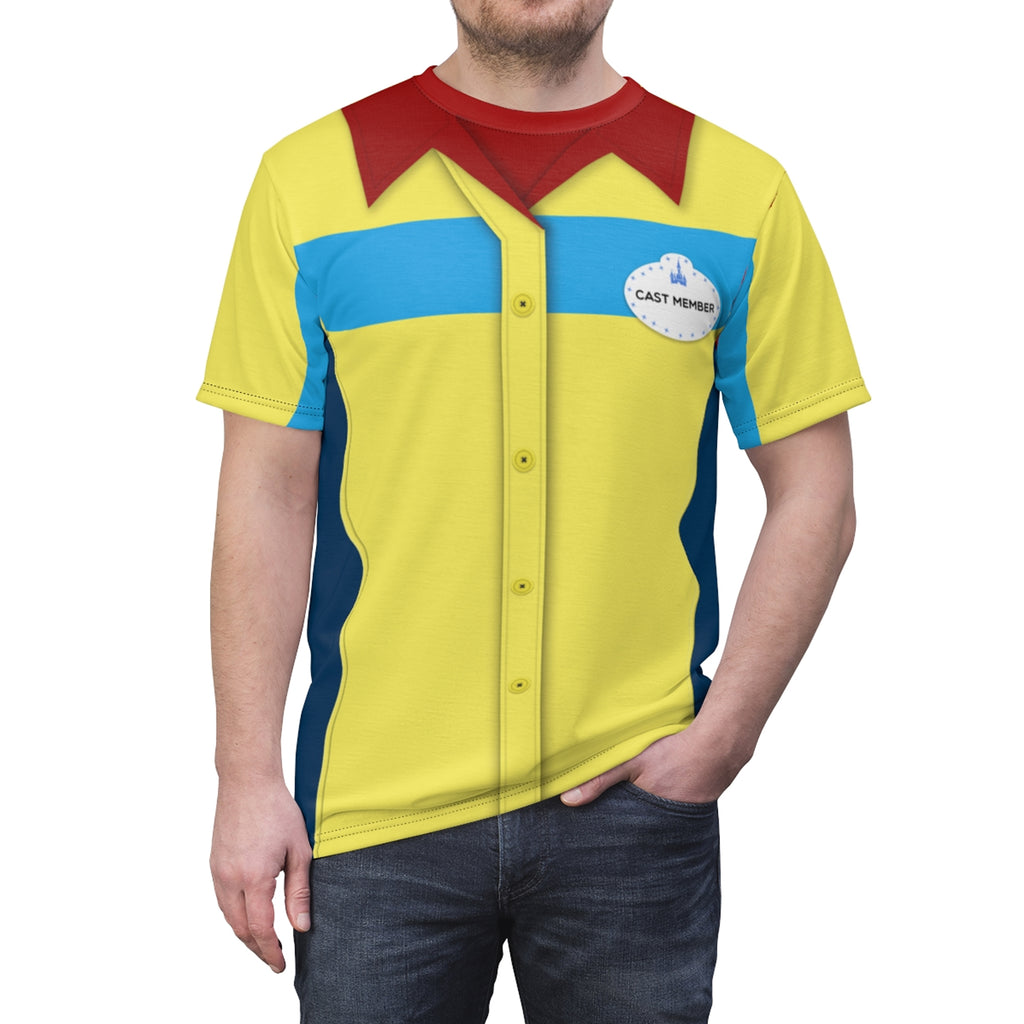 Toy Story Midway Mania Cast Member Shirt, Cast Member Costume