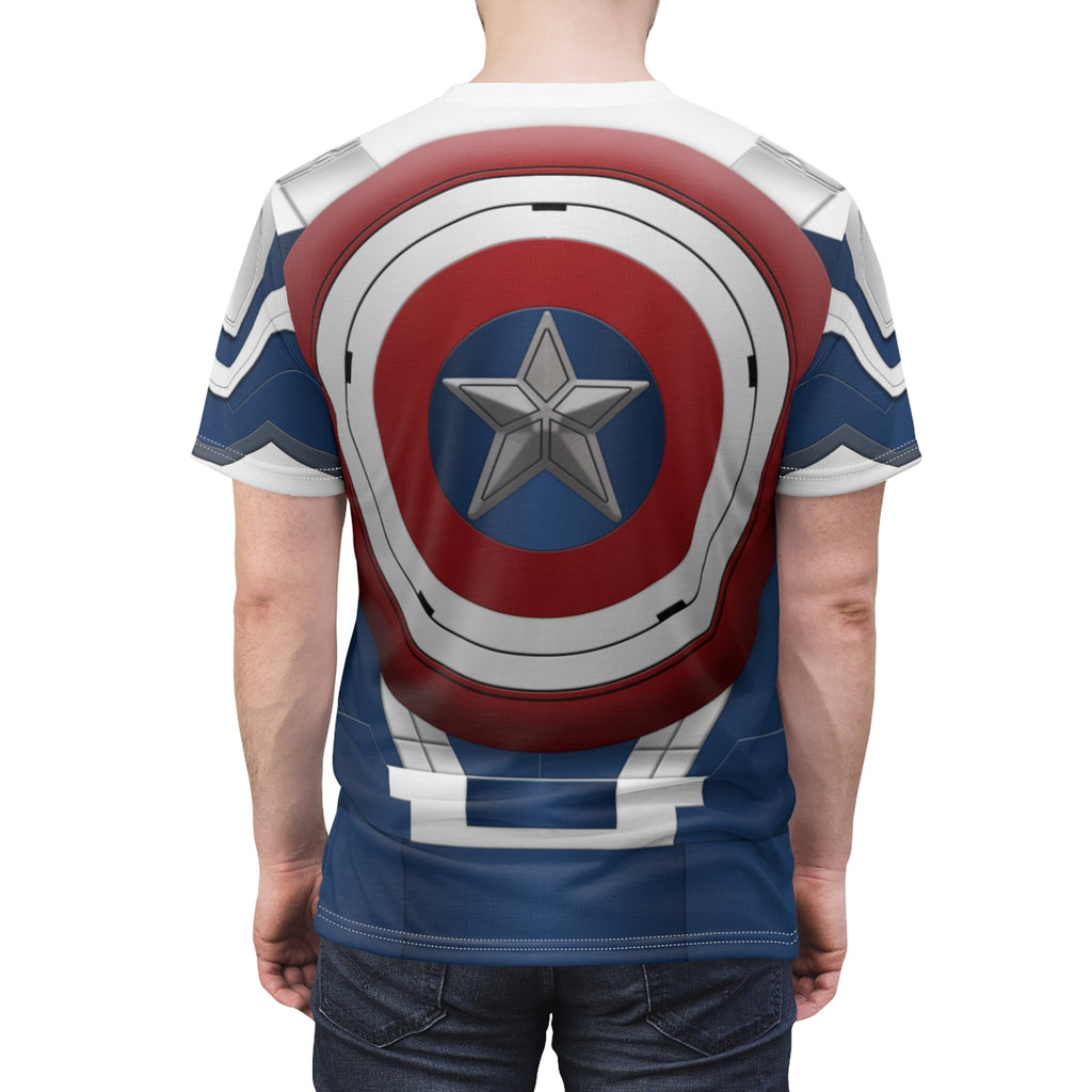 Captain America Falcon Shirt, The Falcon and the Winter Soldier Costume
