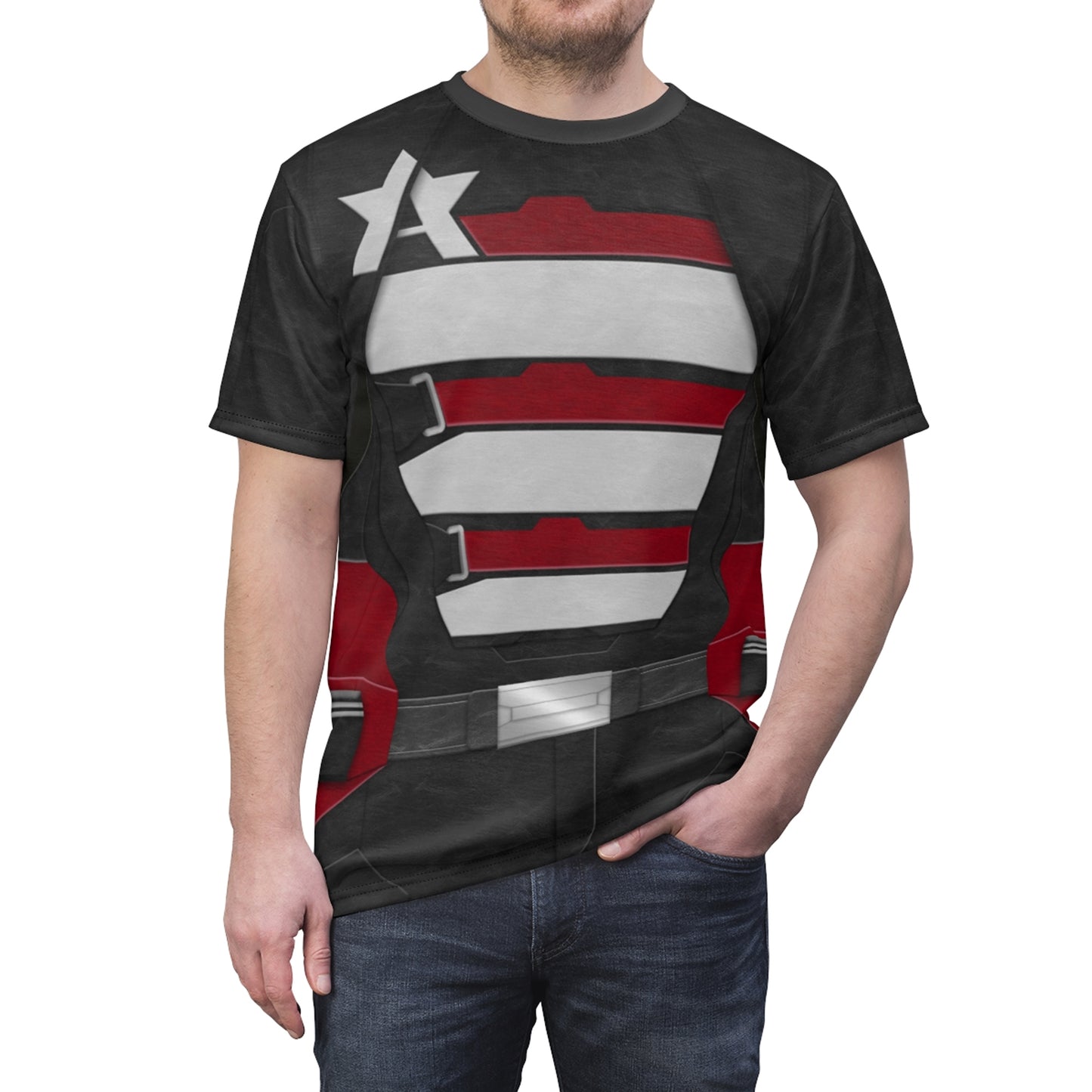 US Agent Shirt, The Falcon and the Winter Soldier Costume