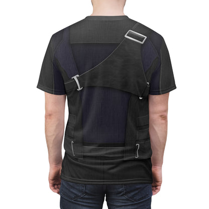 Hawkeye Shirt, Disney Marvel Clint Barton Cosplay Costume