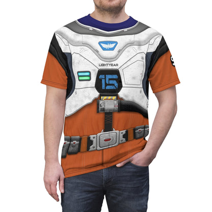 Buzz Lightyear Space Suit Shirt, Lightyear 2022 Costume