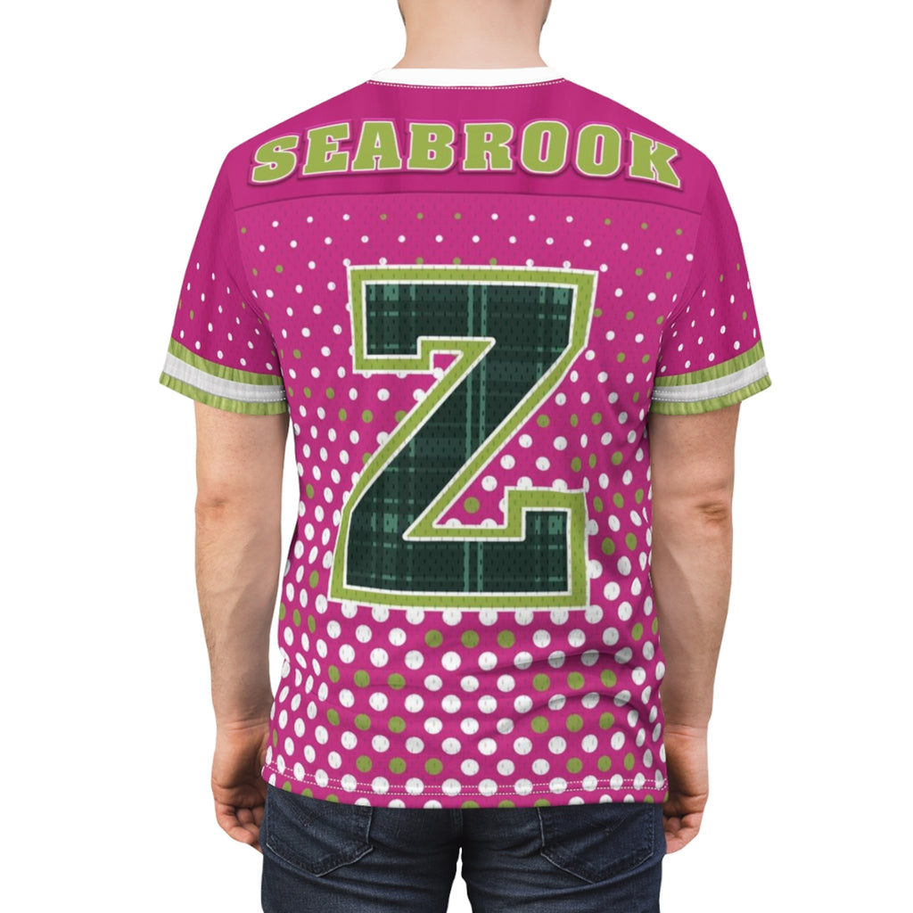 Zed Necrodopolis Pink Shirt, Disney Zombies 3 Costume