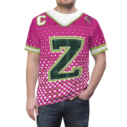 Zed Necrodopolis Pink Shirt, Disney Zombies 3 Costume