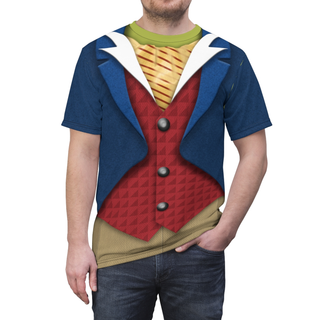 Jiminy Cricket Shirt, Pinocchio 2022 Movie Costume