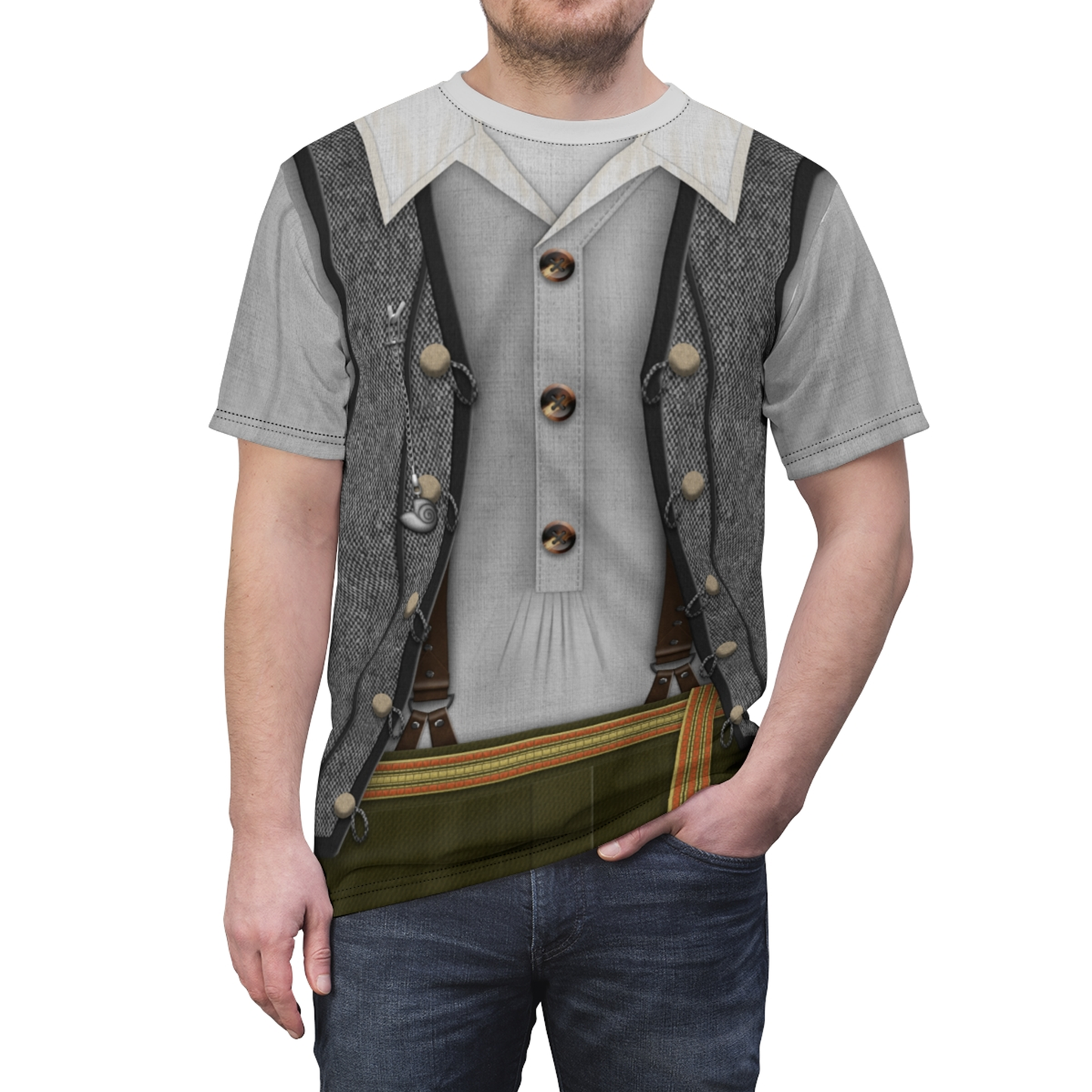 Mister Geppetto Shirt, Pinocchio 2022 Movie Costume