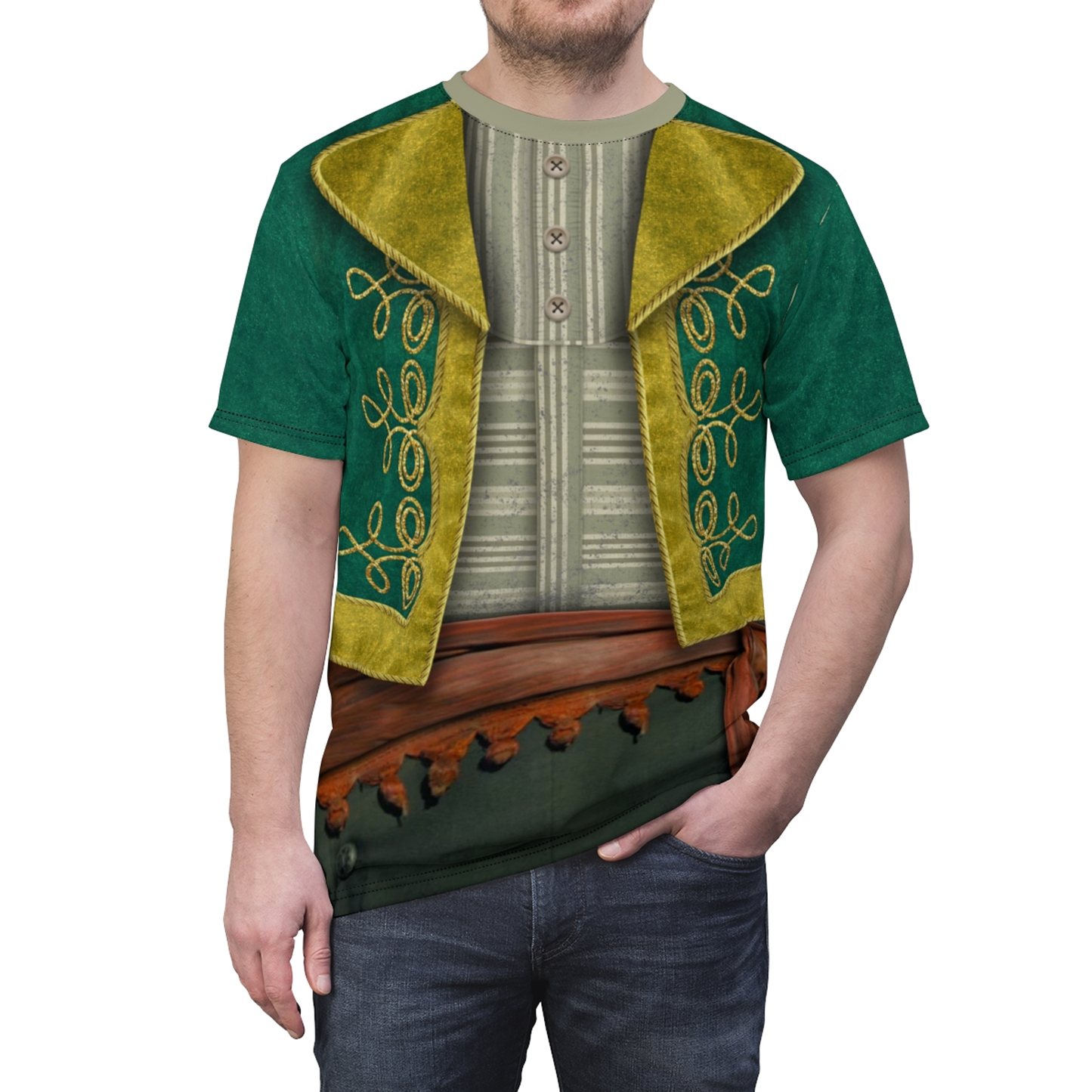 Stromboli Shirt, Pinocchio 2022 Movie Costume