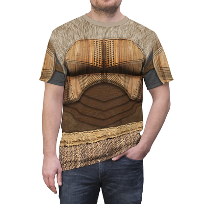 Lord M'Baku Armor Shirt, Black Panther Wakanda Forever Costume