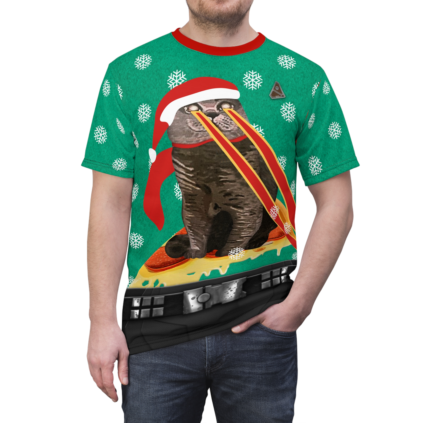 Drax Pizza Cat Shirt, The Guardians of the Galaxy Holiday Special Costume