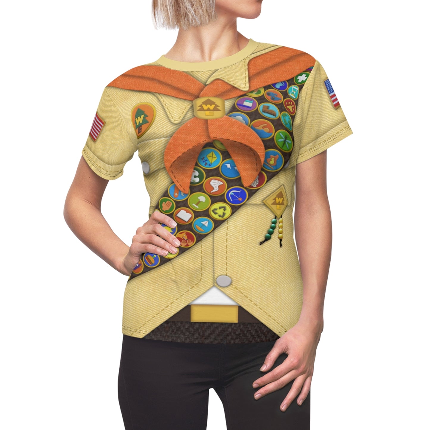 Russell Women Shirt, Pixar Up Costume