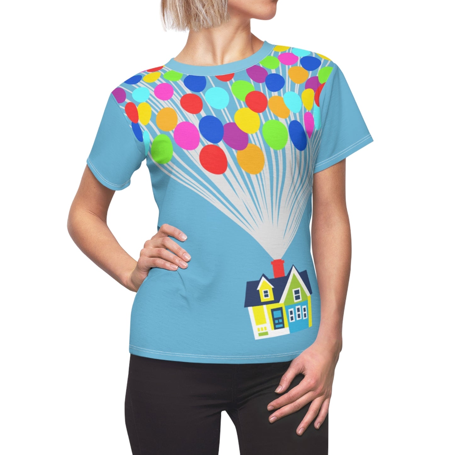 Balloon House Women's Shirt, Up Pixar Costume