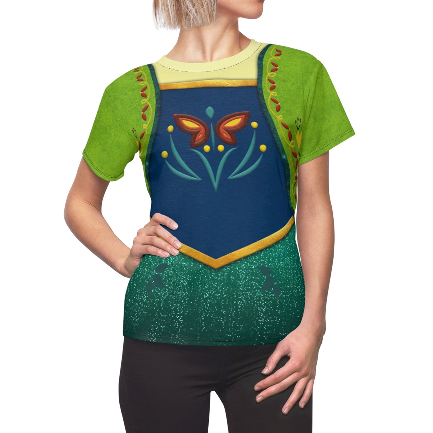 Anna Women Shirt, Frozen Fever Costume