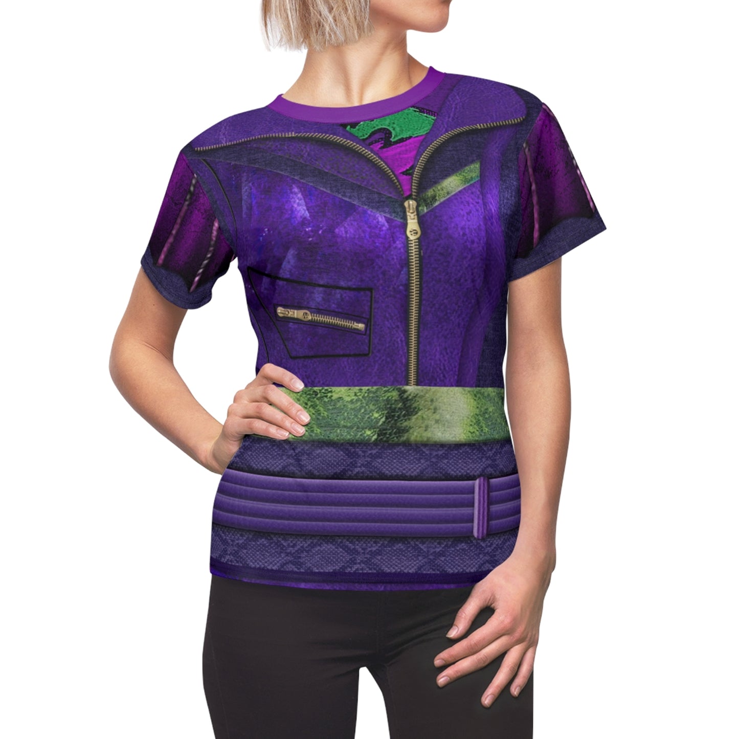 Mal Purple Women's Shirt, Descendants 3 Costume