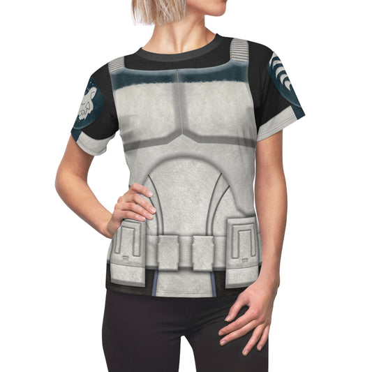 The 104th Wolfpack Battalion Women Shirt, The Clone Wars Costume