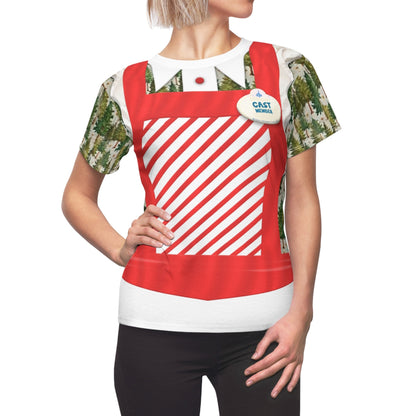 Very Merry Christmas Party Women Shirt, Disney Cast Member Costume