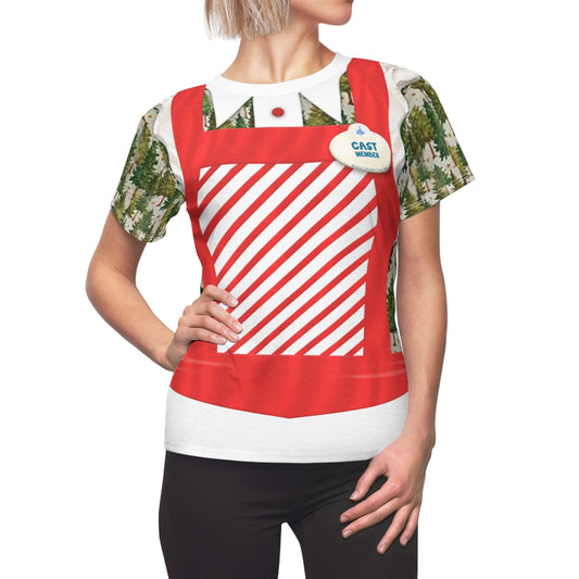 Very Merry Christmas Party Women Shirt, Disney Cast Member Costume