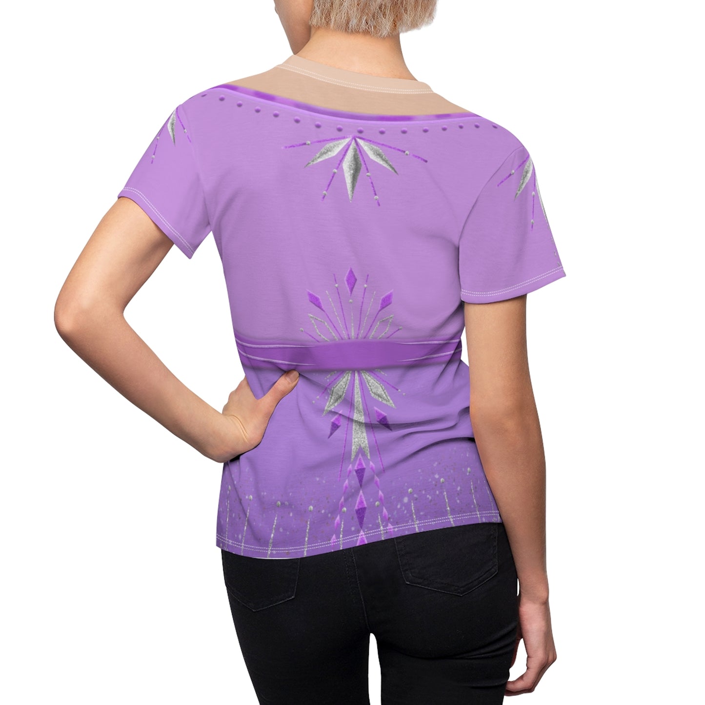 Queen Elsa Purple Ceremony Women Shirt, Frozen 2 Costume