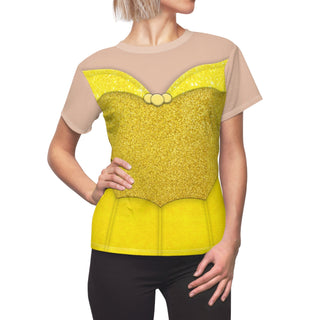 Belle Women Shirt, Beauty and the Beast Costume