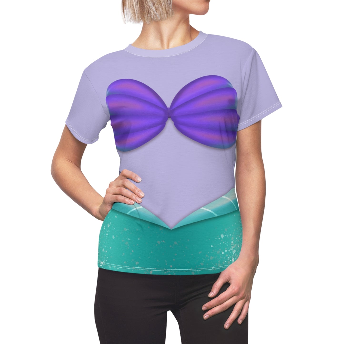 Ariel Mermaid Women Shirt, The Little Mermaid Costume