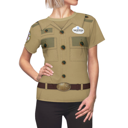 Jungle Cruise Skipper Women Shirt, Jungle Cruise Costume