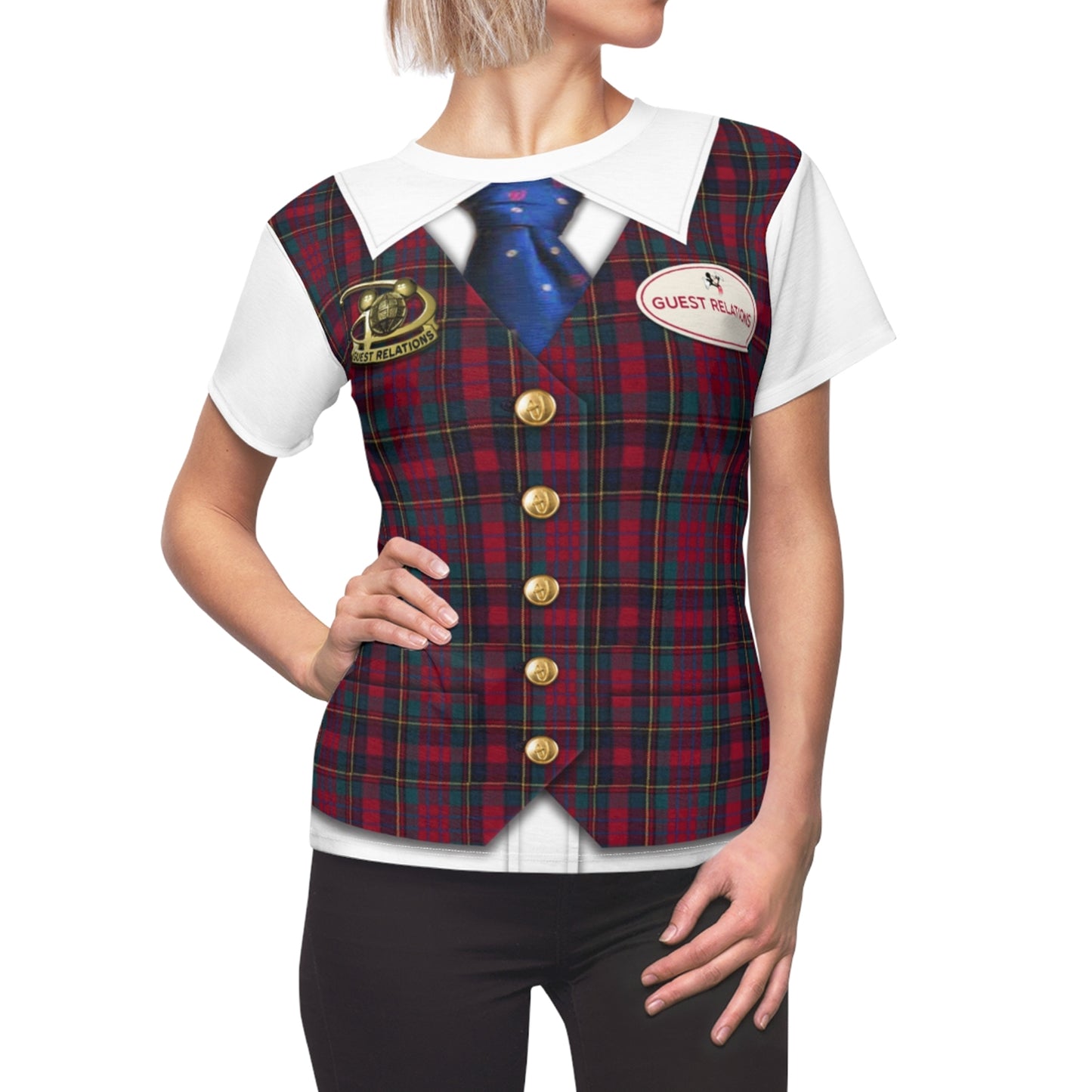 Disney Guest Relations Outfit Women Shirt, Cast Member Costume