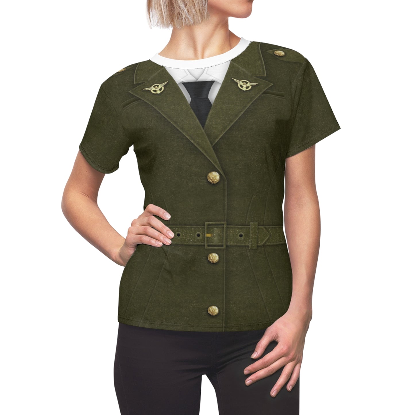 Peggy Carter Women Shirt, Captain America Costume