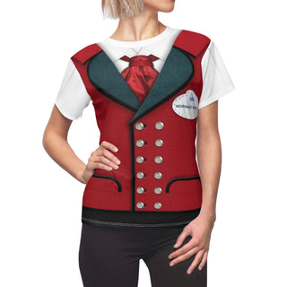 Epcot Norway Pavilion Cast Member Women Shirt, Epcot Costume