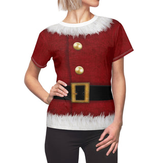 Santa Claus Women's Shirt, Christmas Costume