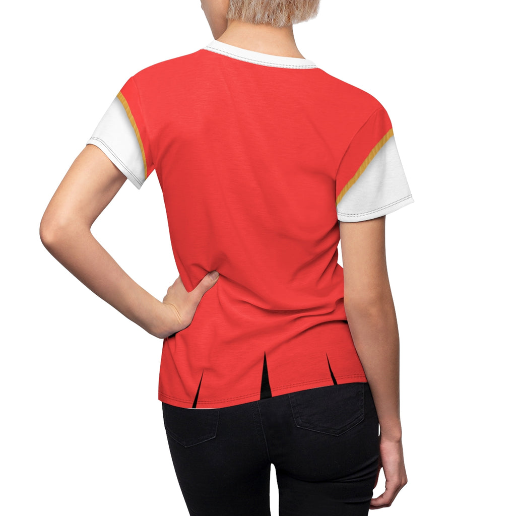 Red Fantasyland Women Shirt, Cast Member Merch Costume