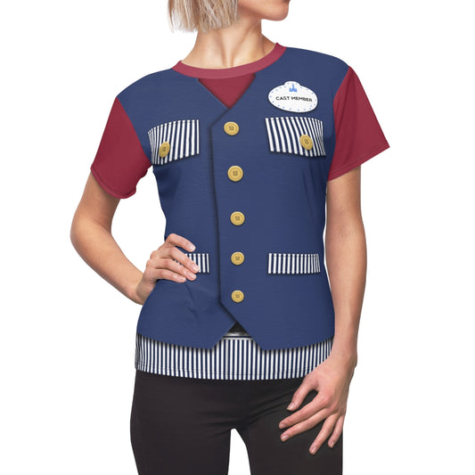 Wildlife Express Train Cast Member Women Shirt, Animal Kingdom Costume